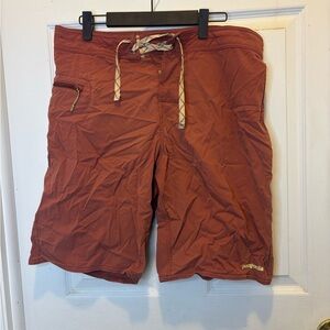 Patagonia Men's Wavefarer Rust Swim Board Shorts